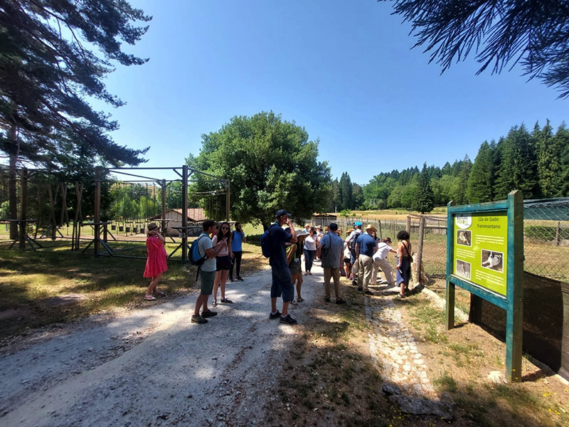 Visita ao Territrio SIPAM dos participantes no Seminrio Europeu de Extenso Educativa